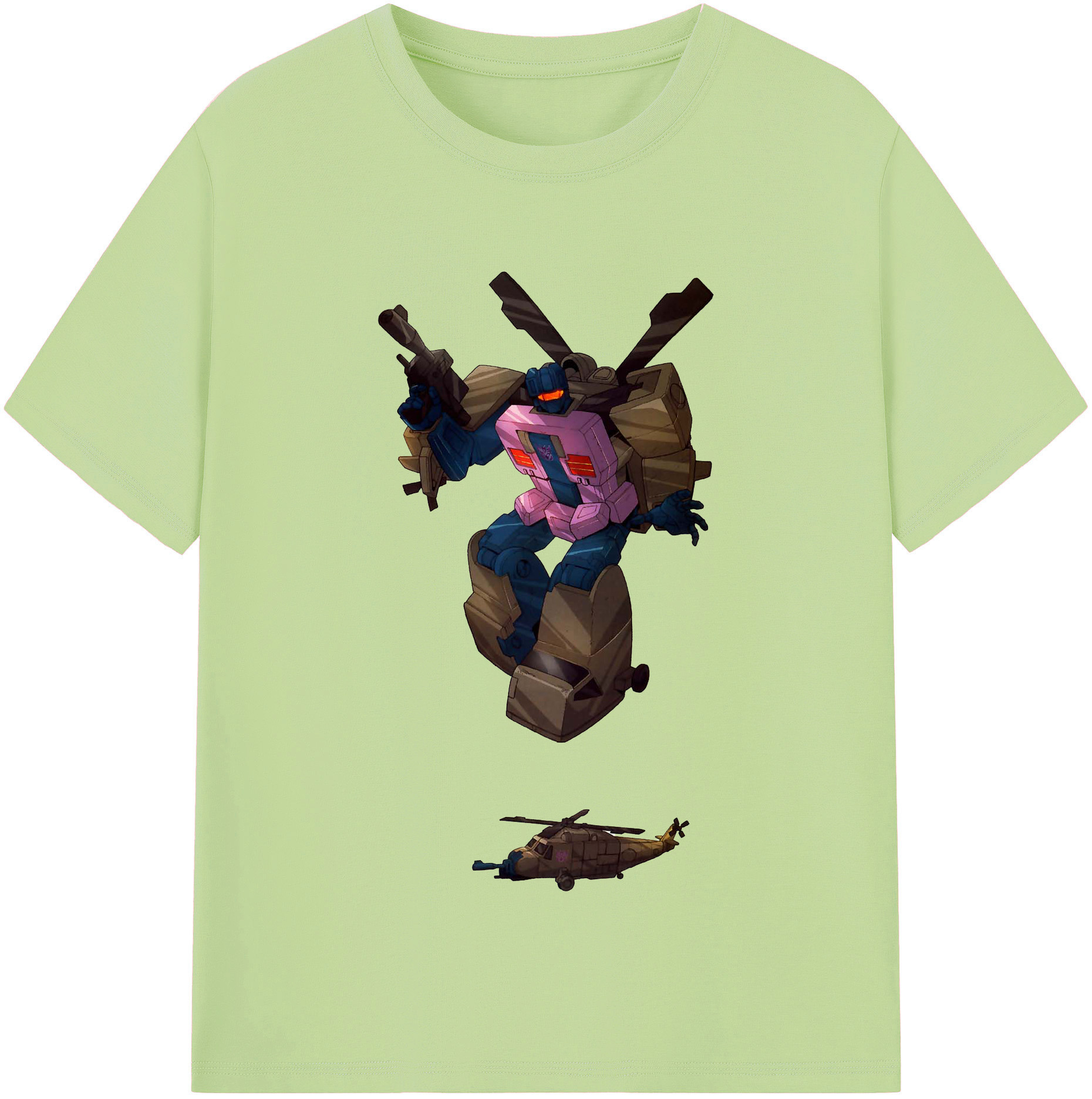（画像用）  綿100％半袖Tシャツ（フロントプリント）